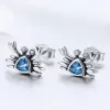 Cercei din argint Little Blue Crab picture - 3