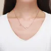 Colier din argint cu Constelatia Leu rose gold picture - 6