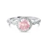 Inel din argint Silver Dreamy Rose Quartz picture - 1