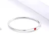 Inel din argint Tiny Red Heart picture - 3