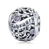 Talisman din argint Birthday Stone February picture - 1