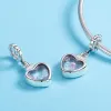 Talisman din argint Dancing Hearts picture - 3