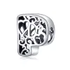 Talisman din argint In Love with Letter P picture - 1