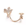 Talisman din argint Rose Gold Maple Charm picture - 1