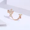Talisman din argint Rose Gold Maple Charm picture - 3