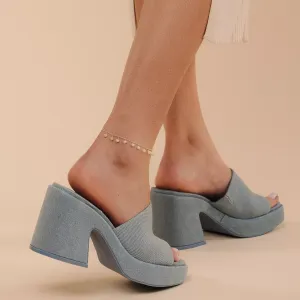 Bratara de glezna din argint Small Pearls