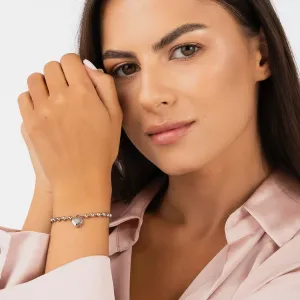 Bratara din argint Simple Beads
