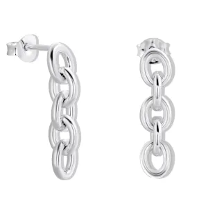 Cercei din argint Link Chain