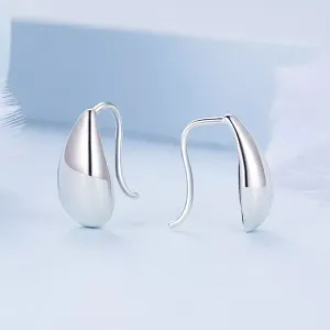 Cercei din argint Silver Big Drop