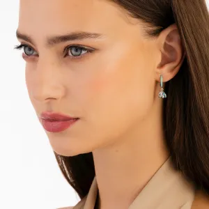 Cercei din argint Turquoise Shell