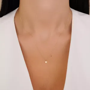 Colier din aur 14k Lucky Stars