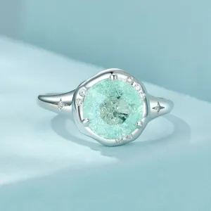 Inel din argint Piece of crystal