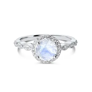 Inel din argint Silver Dreamy Moonstone