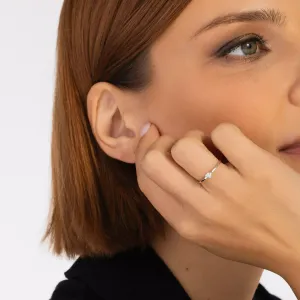 Inel din argint Simple Heart Ring