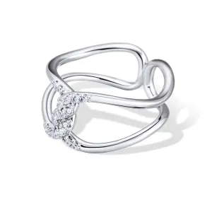 Inel din argint Understated Elegance