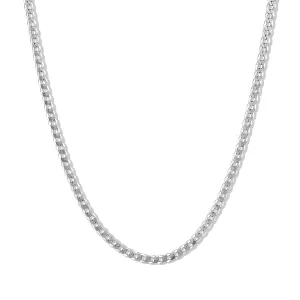 Lant din argint Curb Chain