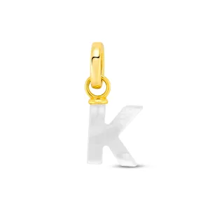 Pandantiv din argint Golden Pearly K