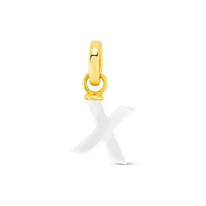 Pandantiv din argint Golden Pearly X