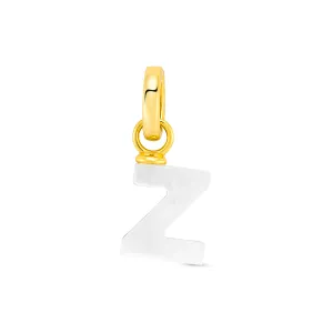 Pandantiv din argint Golden Pearly Z