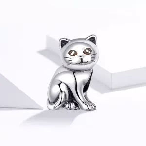 Talisman din argint Baby Cat