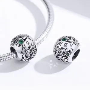 Talisman din argint Birthday Stone May