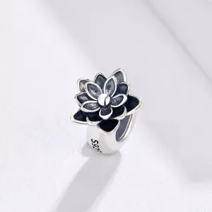 Talisman din argint Black Lotus