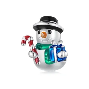 Talisman din argint Frosty Friend