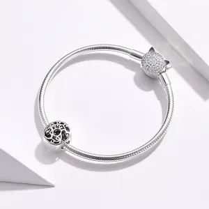 Talisman din argint In Love with Letter O