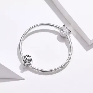 Talisman din argint In Love with Letter Q
