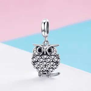 Talisman din argint Lovely Owl
