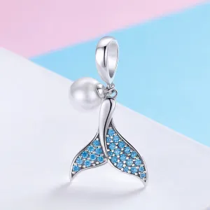 Talisman din argint Mermaid's Tale Pearl