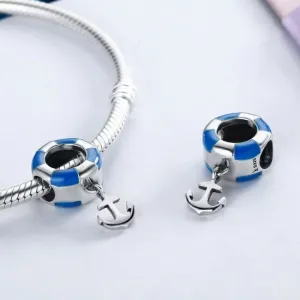 Talisman din argint Navy Anchor