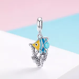 Talisman din argint Tropial Fish