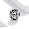 Talisman din argint Alphabet Letter C picture - 2