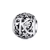 Talisman din argint Alphabet Letter K picture - 1