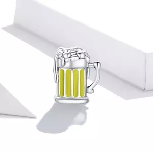 Talisman din argint Beer Cup