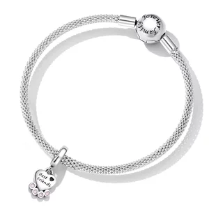 Talisman din argint Best Friends Paw