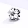 Talisman din argint Big Daisy Flower picture - 2