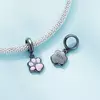 Talisman din argint Black and Pink Email Paw picture - 4