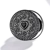 Talisman din argint Black Hearted Biscuit picture - 2