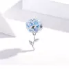 Talisman din argint Blue Bouquet