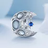 Talisman din argint Blue Crystal Moon picture - 5