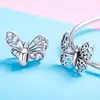 Talisman din argint Butterfly Bead picture - 2