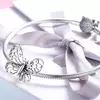 Talisman din argint Butterfly Bead