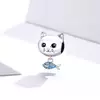 Talisman din argint Cat & Fish picture - 2