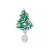 Talisman din argint Christmas Snowflake Tree picture - 1