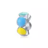 Talisman din argint Colored Dots picture - 1