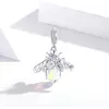 Talisman din argint Colorful Bee picture - 2