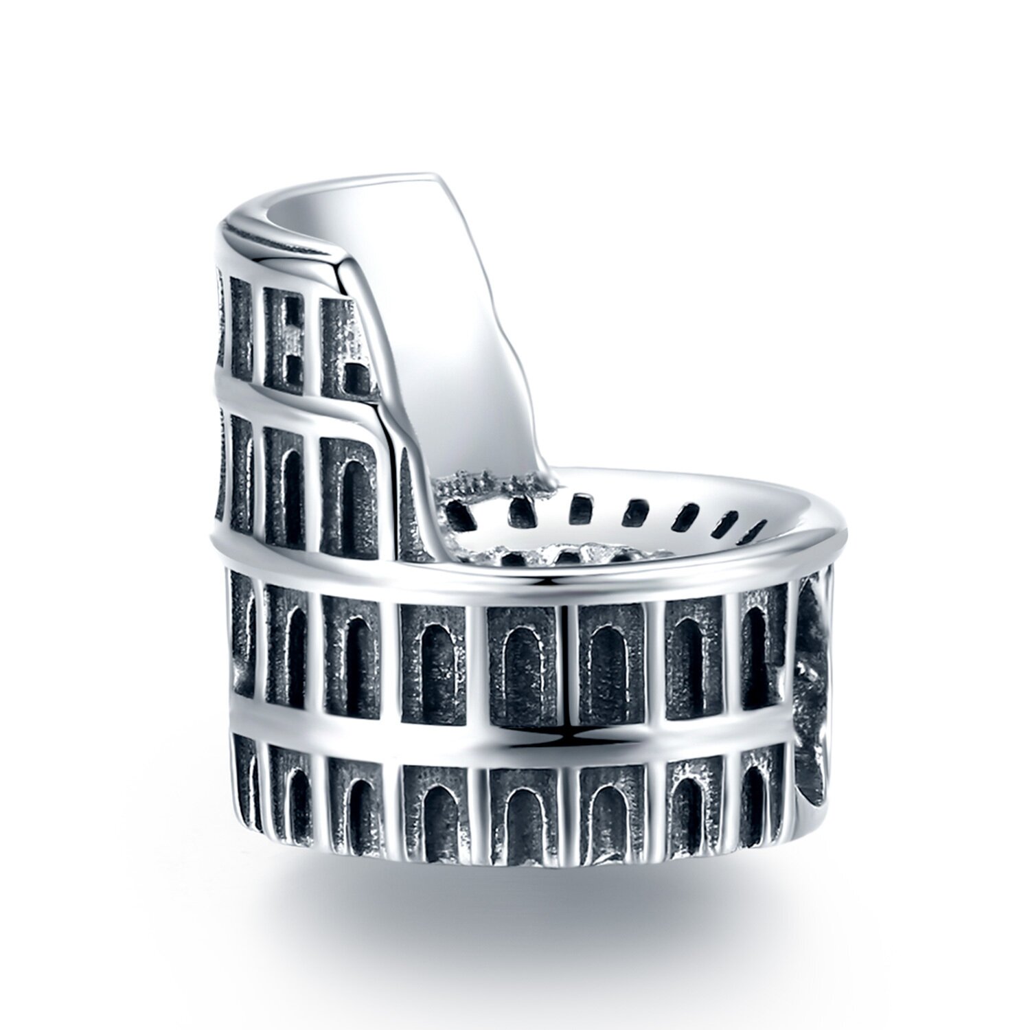 Talisman din argint colosseum
