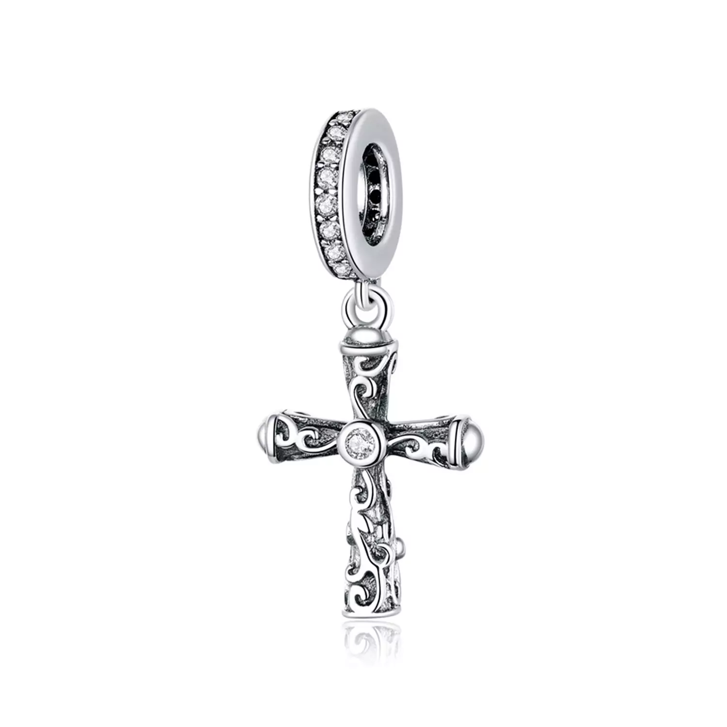 Talisman din argint Cross Pendant